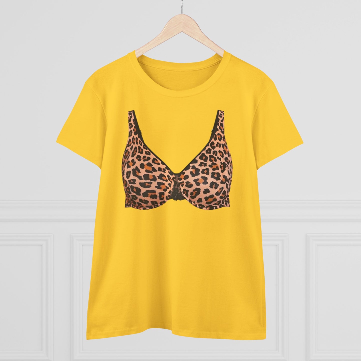 Damen Freizeit Mittelgewicht Baumwoll T-Shirt