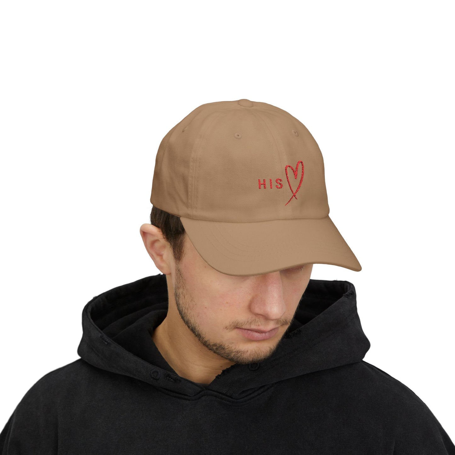 Sa casquette classique Heart Dad - Chapeau décontracté élégant pour les papas