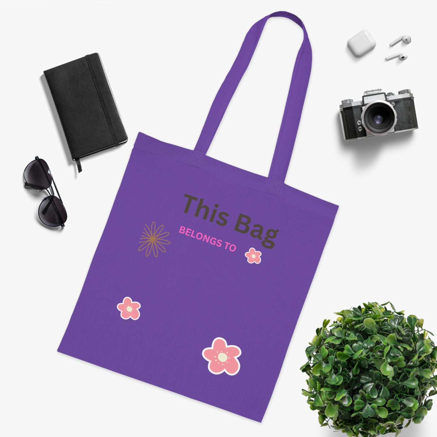 Personalized Organic Cotton Tote - Mother's Day Gift