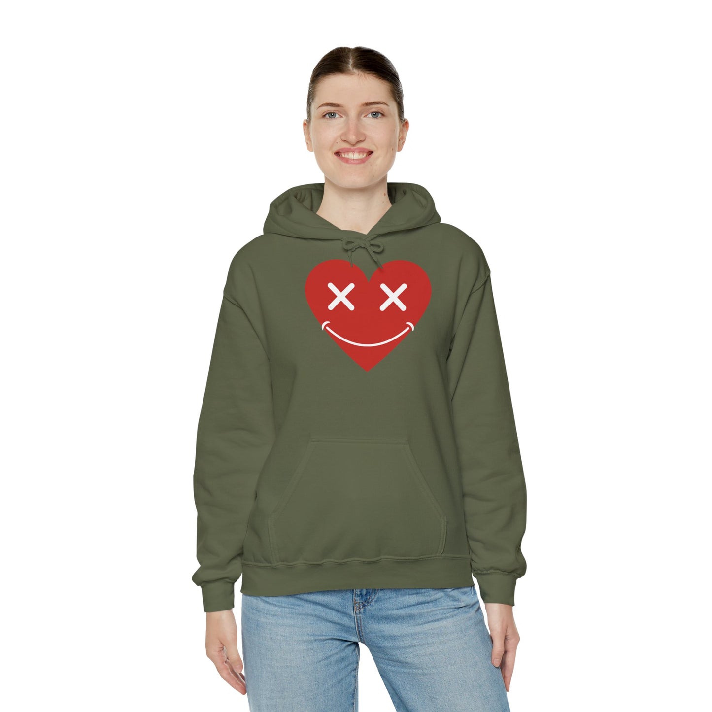 Sudadera unisex con capucha y mezcla pesada™ Love 