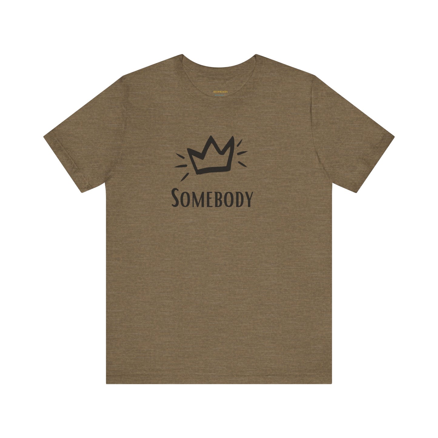 Grau Unisex Alltags-T-Shirt
