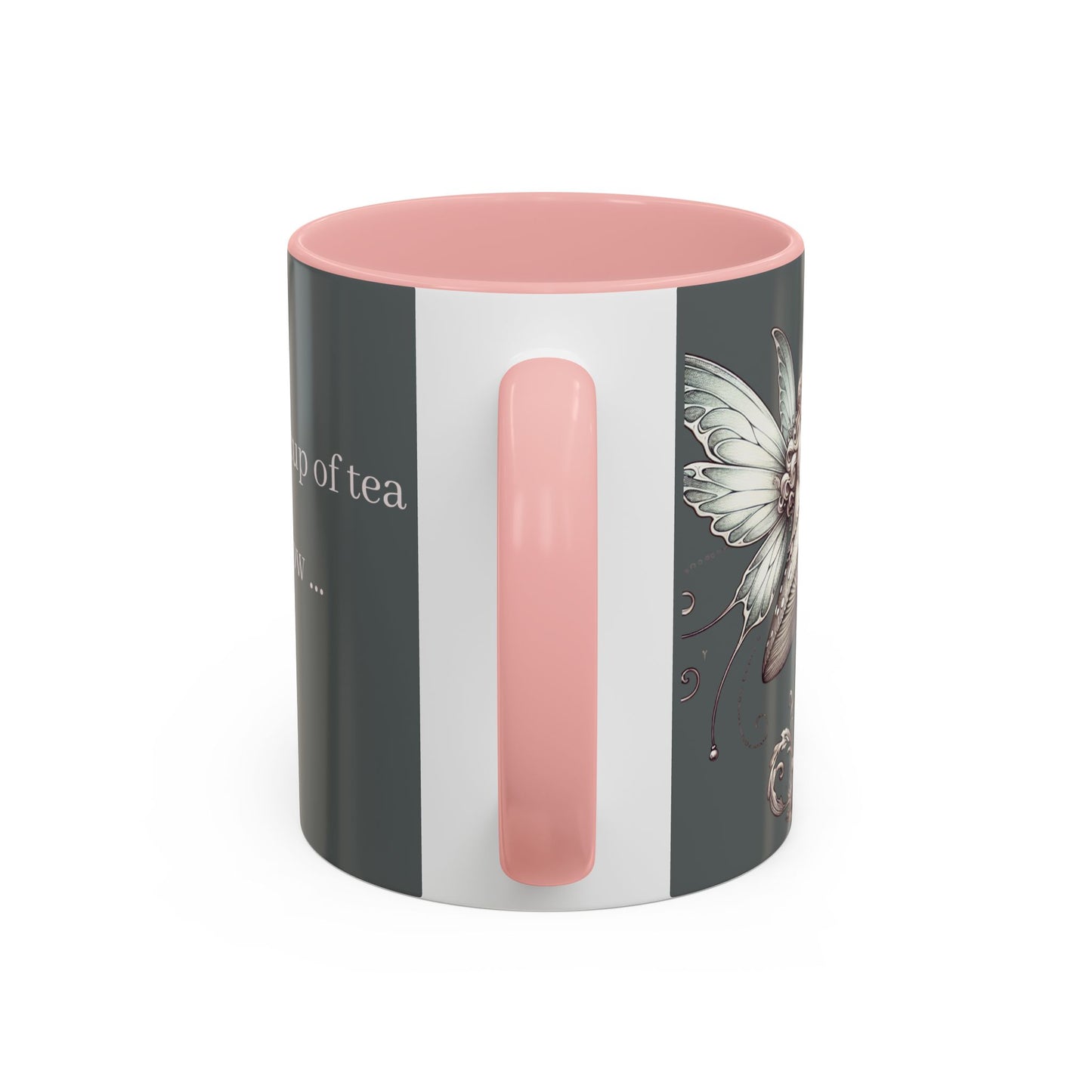 Lustige Akzent-Kaffeetasse - 'Du warst meine Tasse Tee, aber ich trinke jetzt Champagner' - Perfektes Geschenk für Weinliebhaber