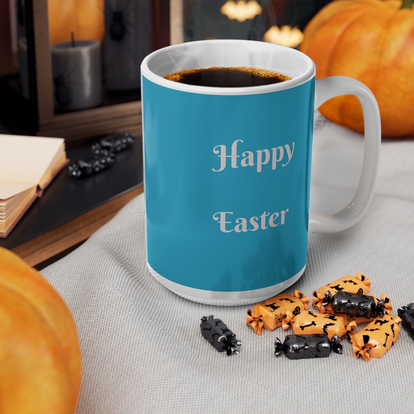 Colorful Easter Egg Ceramic Coffee Cup - 11oz & 15oz