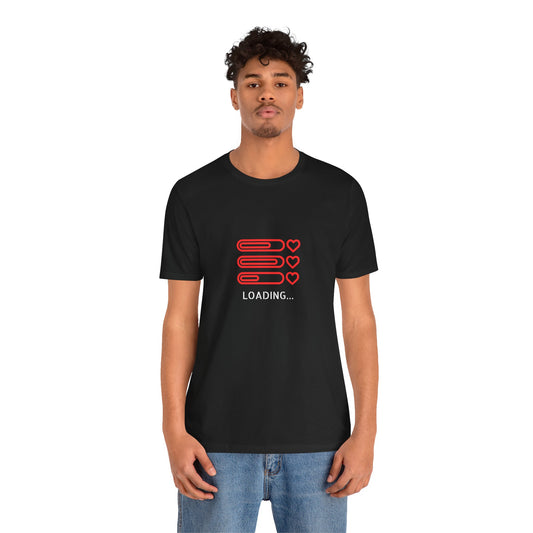 Camiseta de algodón unisex de manga corta