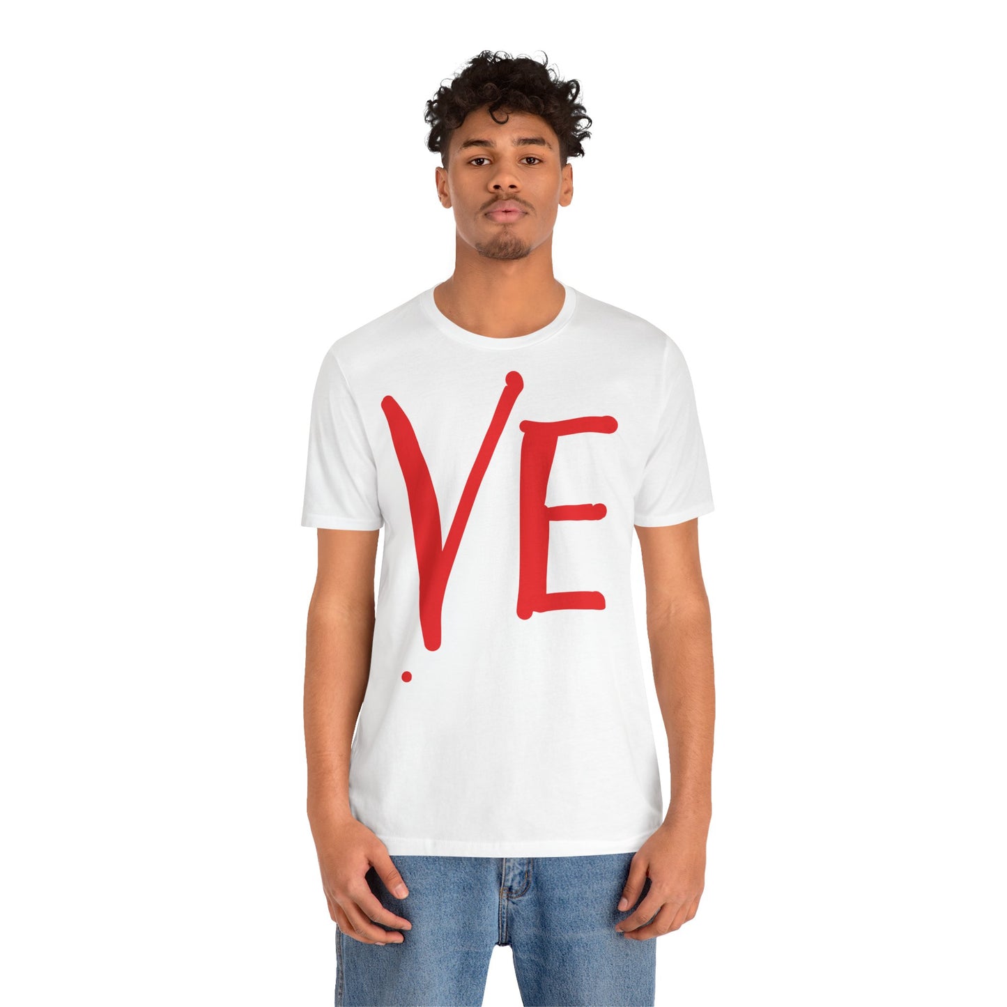 T-shirt en jersey unisexe à manches courtes en coton assorti pour couple