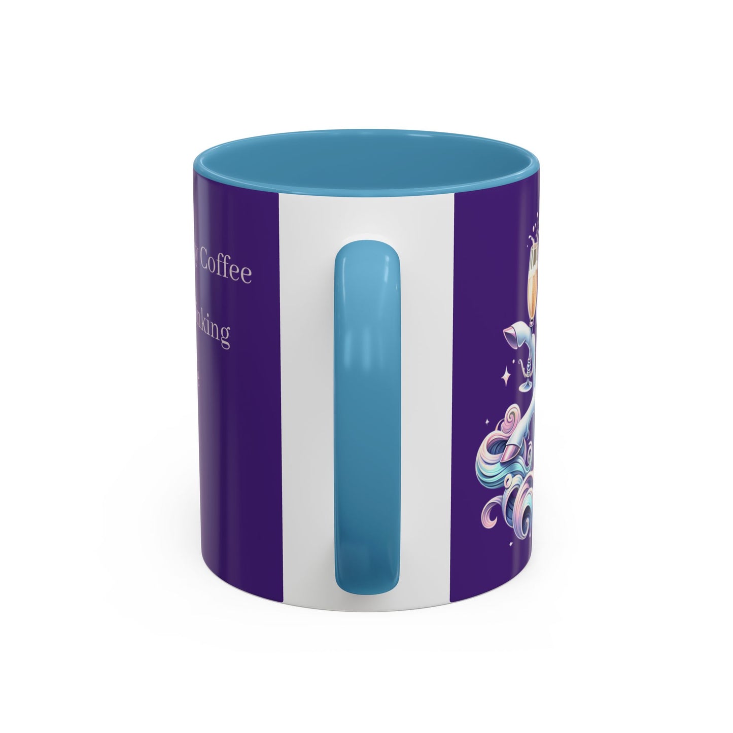 Playful Quote Coffee Mug - 'You Were My Coffee, But I Am Drinking Champagne Now'