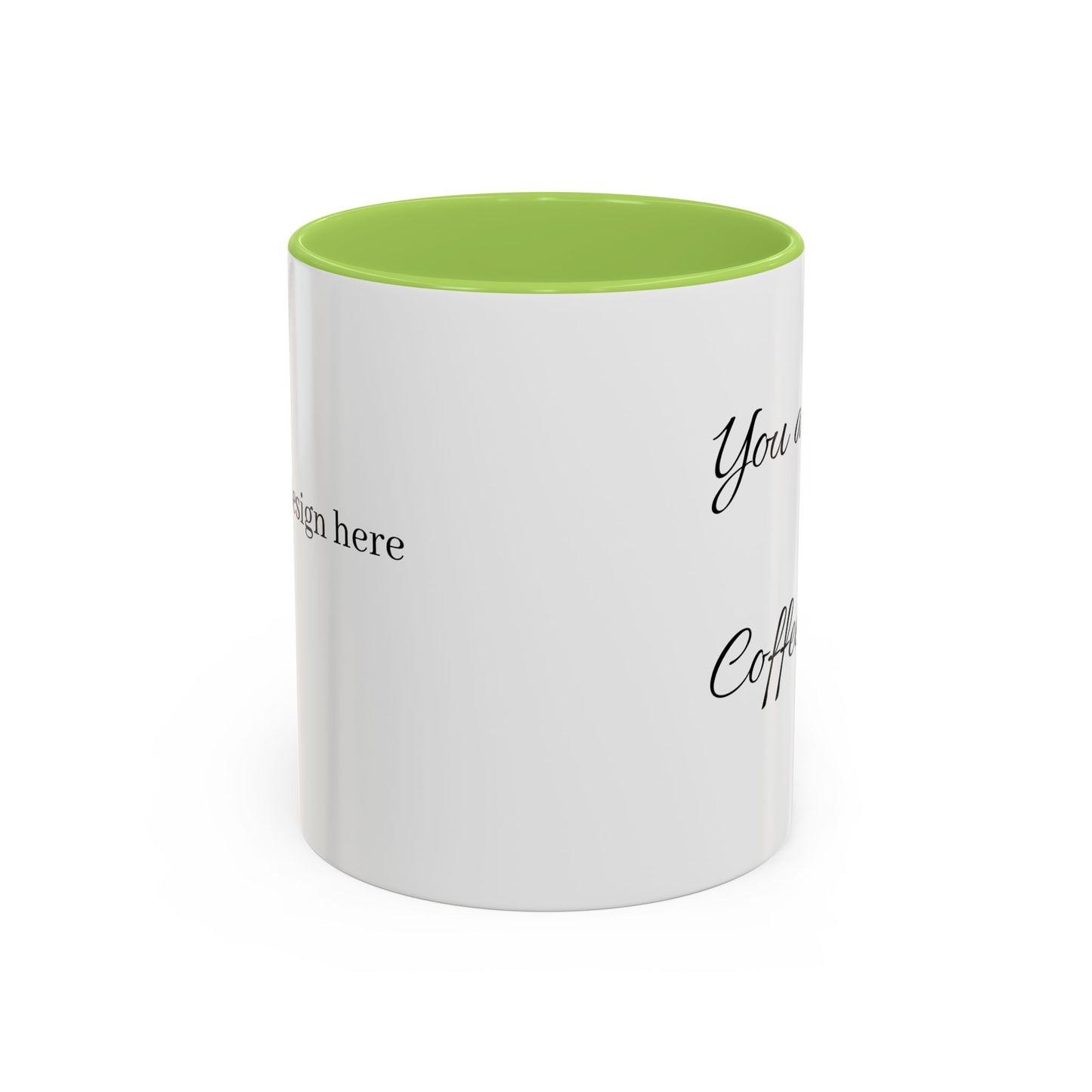 Inspirational Accent Coffee Mug - You Are Me Coffee - 11 & 15 oz