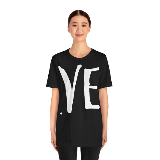Unisex Jersey Kurzarm-T-Shirt für Paare