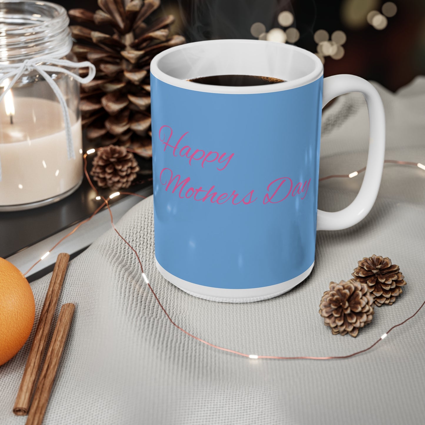 Personalized Floral Mother's Day Coffee Mug | 11oz & 15oz