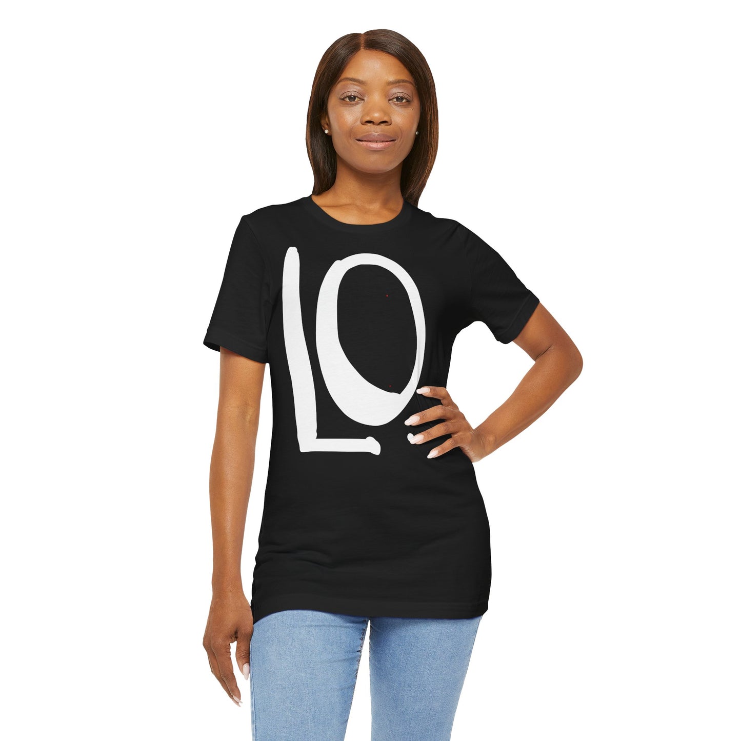 Cotton Unisex couple matching Jersey Short Sleeve tee