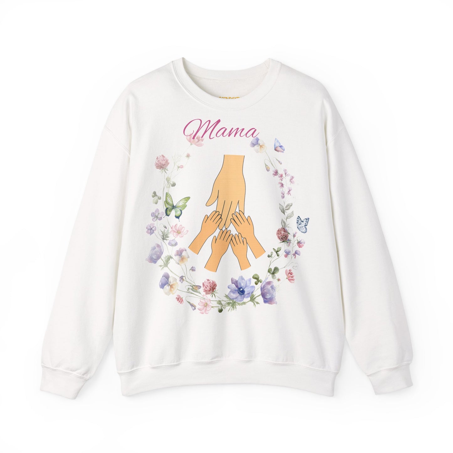 Floral Mama Crewneck Sweatshirt - Perfect Gift for Mother's Day