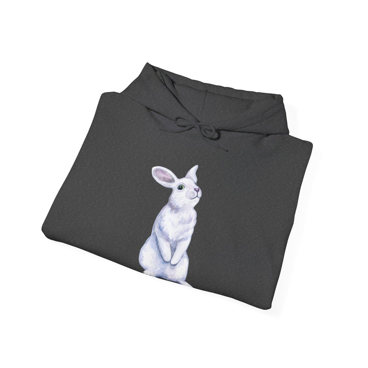Folgen Sie dem weißen Kaninchen Hoodie - Unisex Heavy Blend™ Sweatshirt