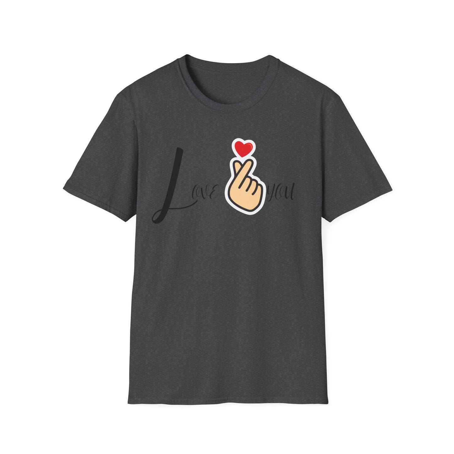 Weißes Unisex Softstyle Love T-Shirt