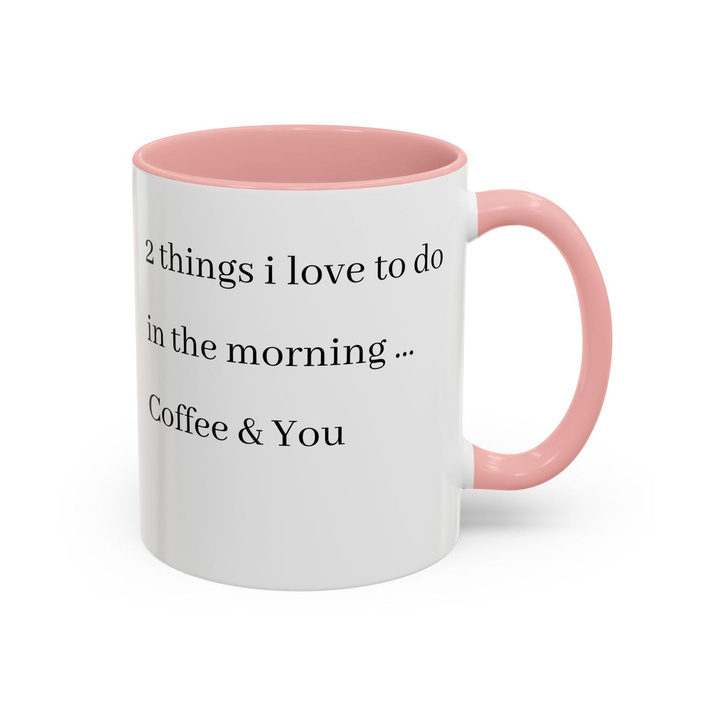 Coffee & You Accent Mug - Perfect for Morning Rituals - Ideal Gift for Coffee Lovers