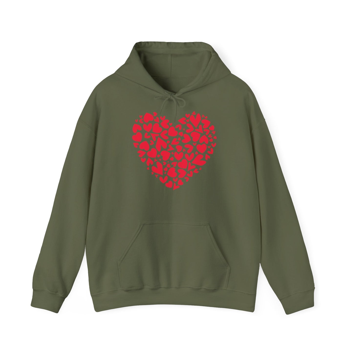 Heavy Blend™ Love-Sweatshirt mit Kapuze für Damen