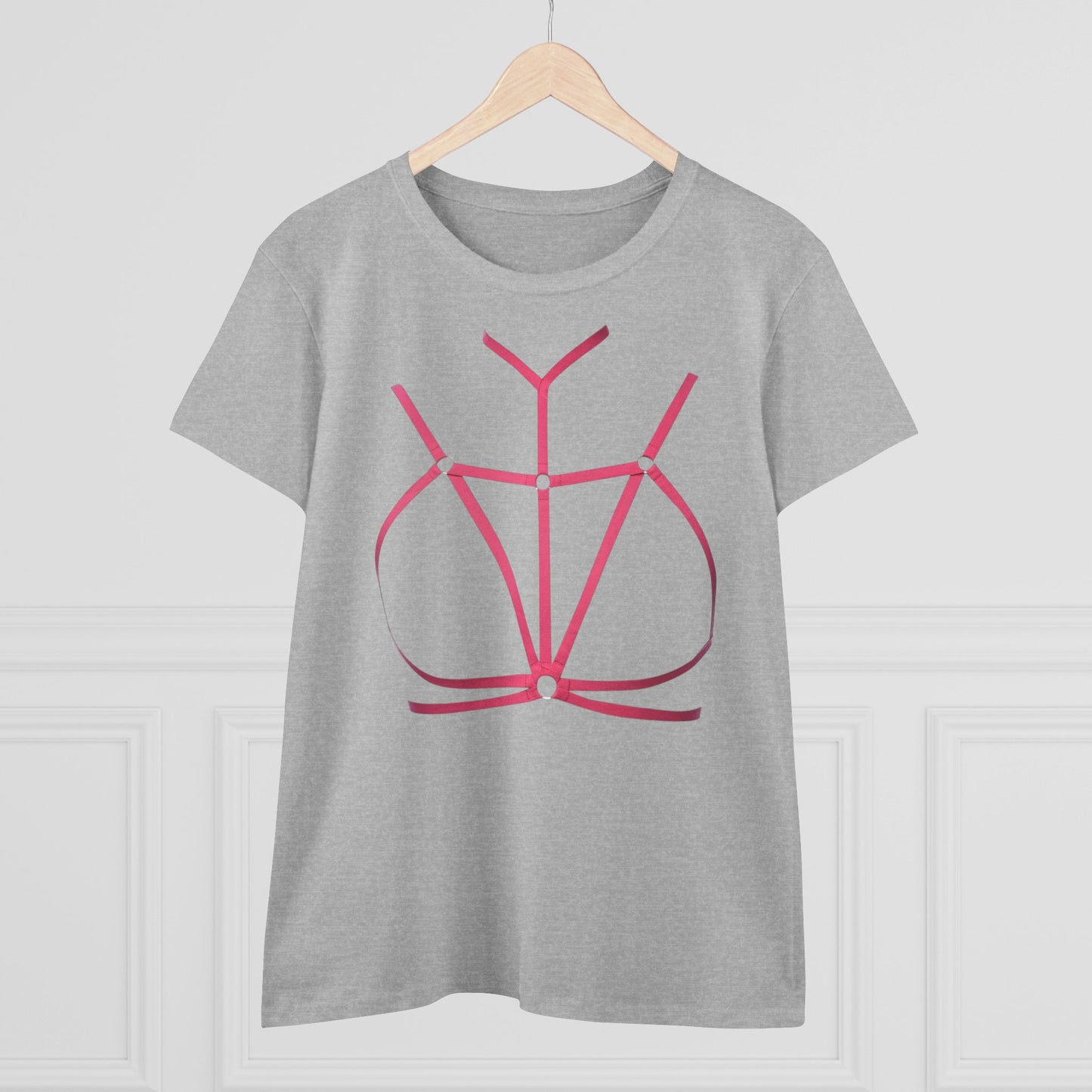 Damen T-Shirt Lässiges Baumwoll-Tee