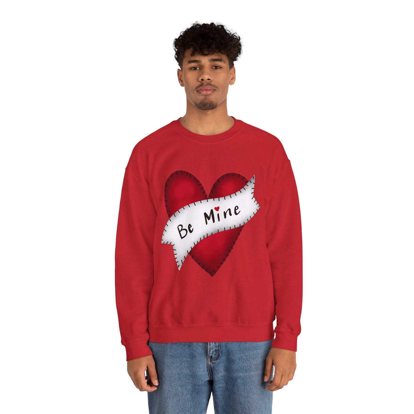 Sweat-shirt Love Unisexe Heavy Blend™ Blanc