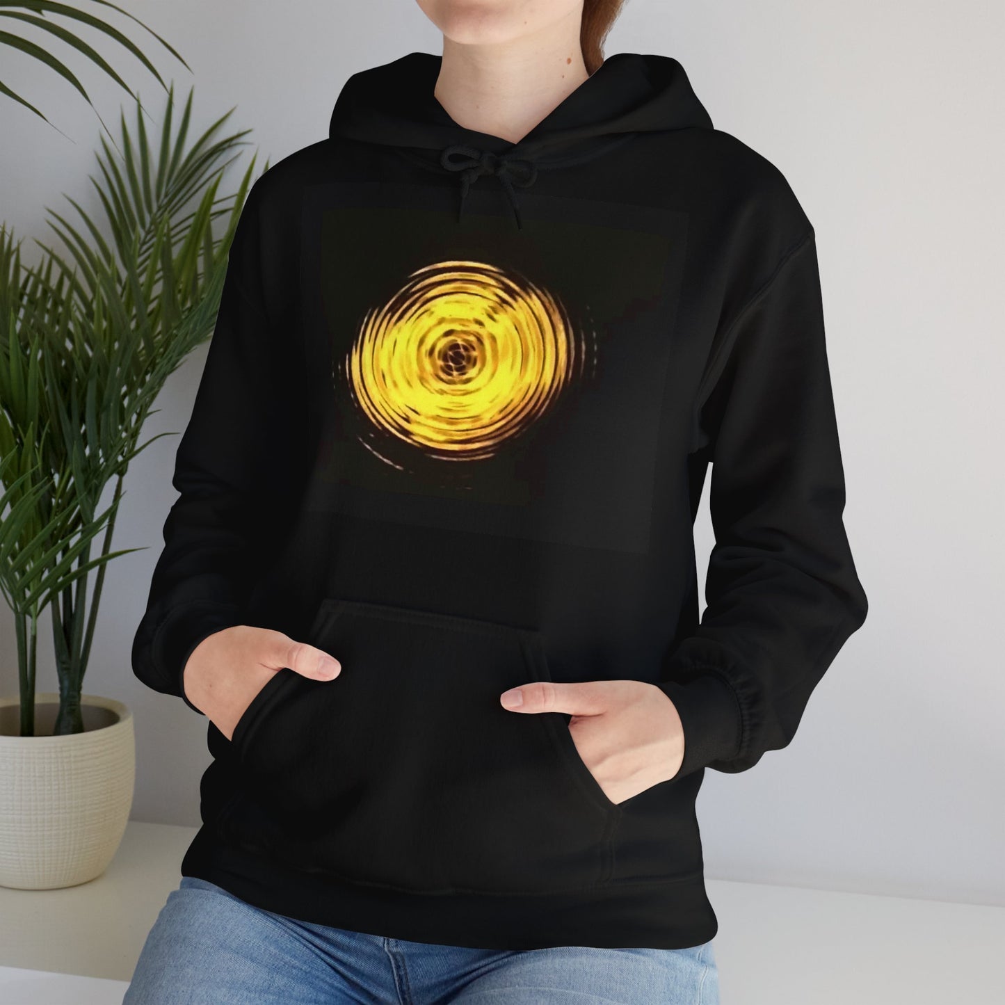 Sweat à capuche imprimé galaxie