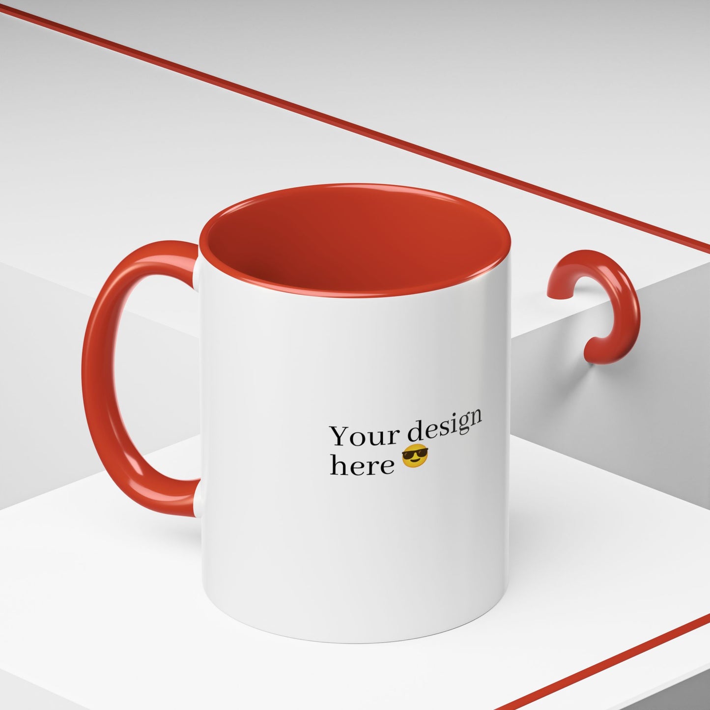 Inspirierende Akzent-Kaffeetasse - 'Zuerst du... Nach dem Kaffee' - Perfekt für Kaffeeliebhaber und tägliche Motivation