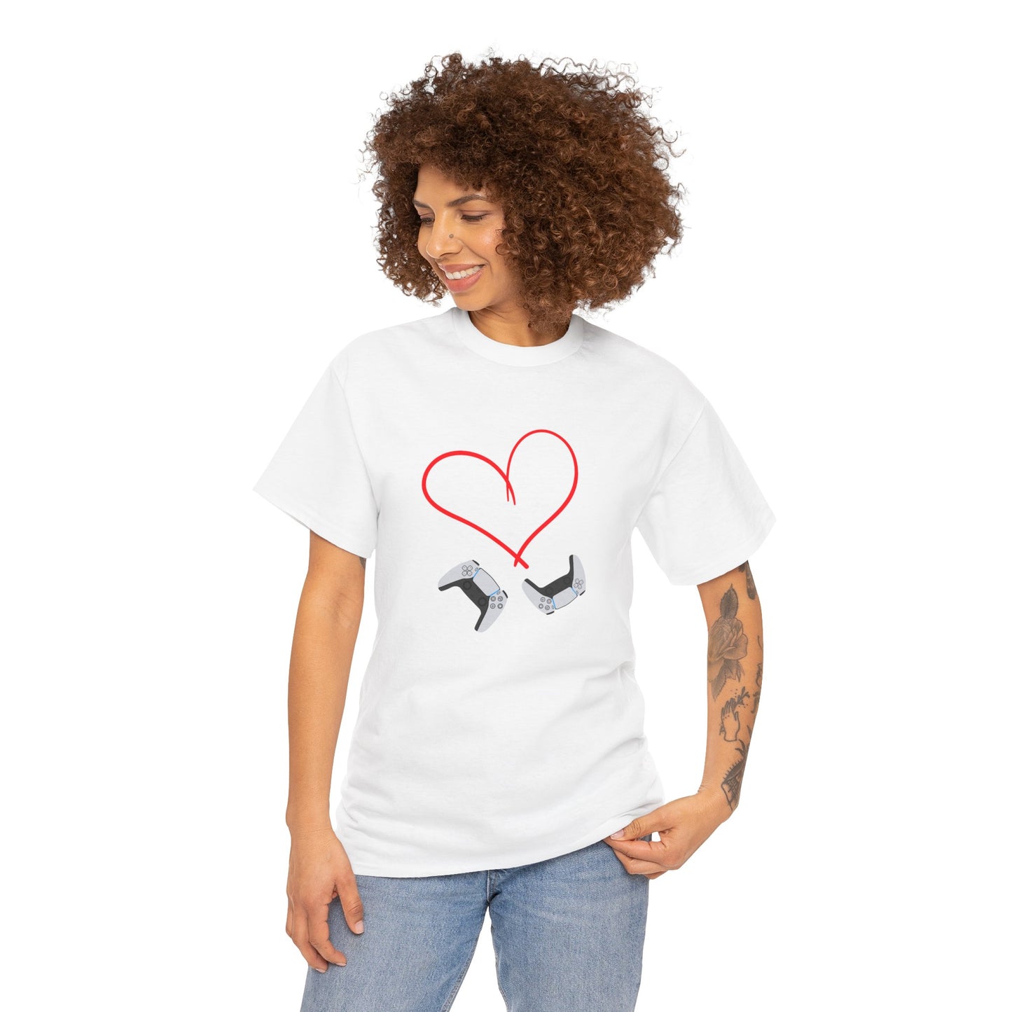 Bio-Baumwoll-T-Shirt - Lässiges Lustiges Stilshirt