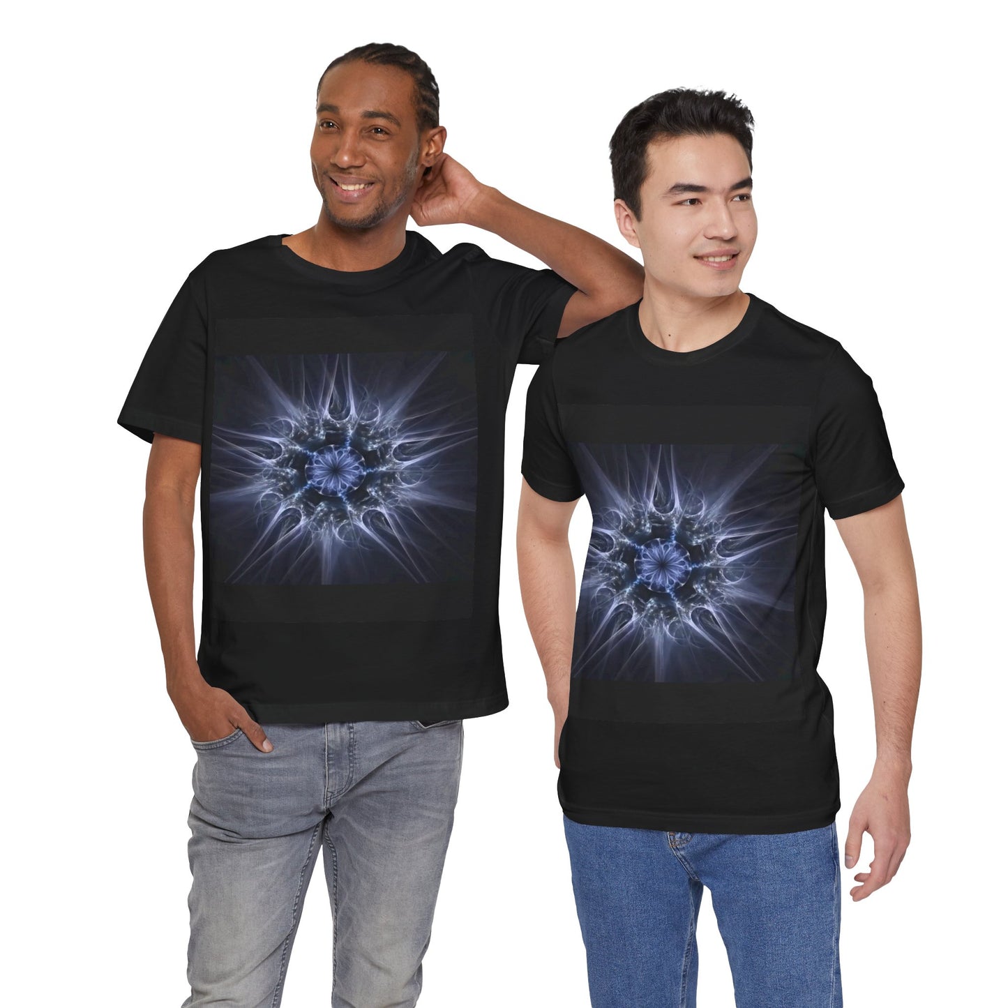 Black Psychedelics galaxy print Tee