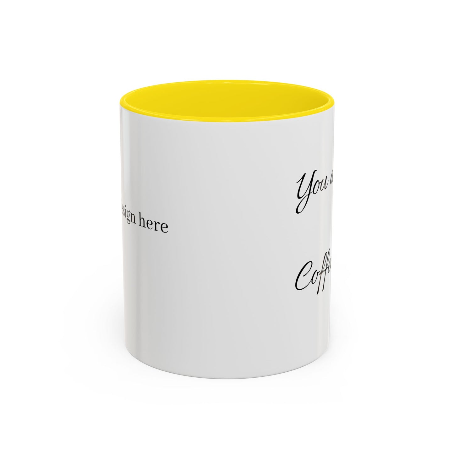 Inspirational Accent Coffee Mug - You Are Me Coffee - 11 & 15 oz