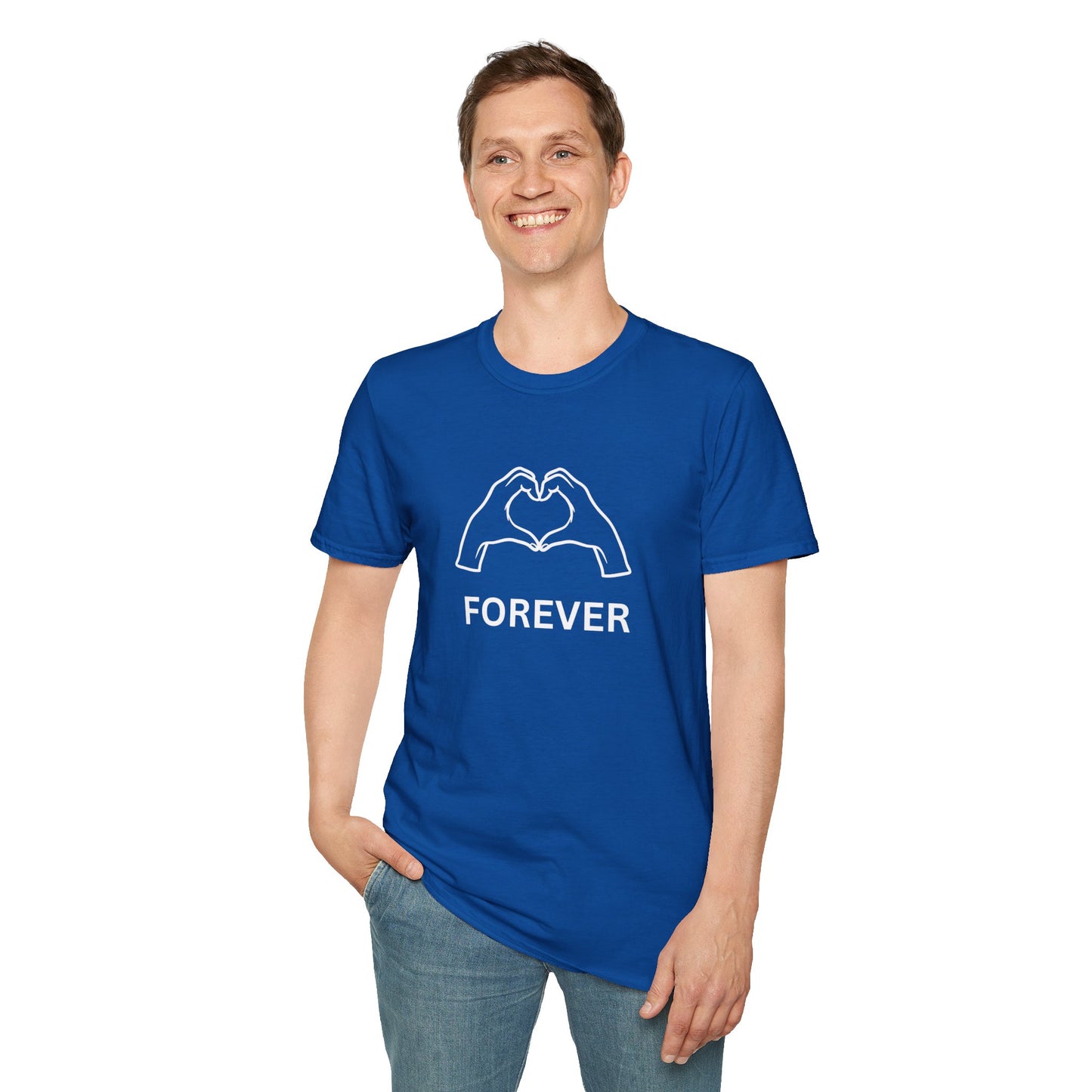 Street Style Unisex Softstyle T-Shirt Set voor Koppels