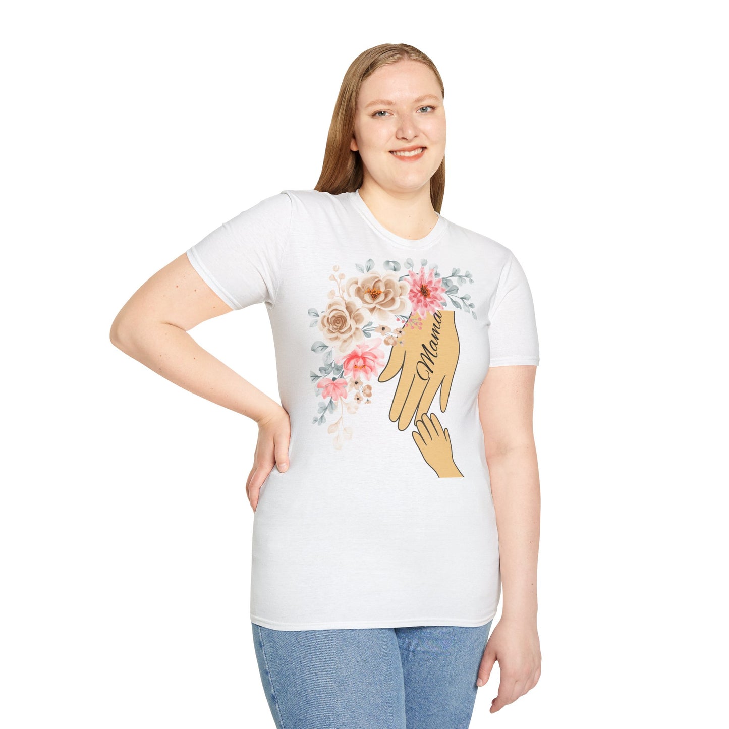 Custom Mother's Day Floral T-Shirt Mother’s Day gift