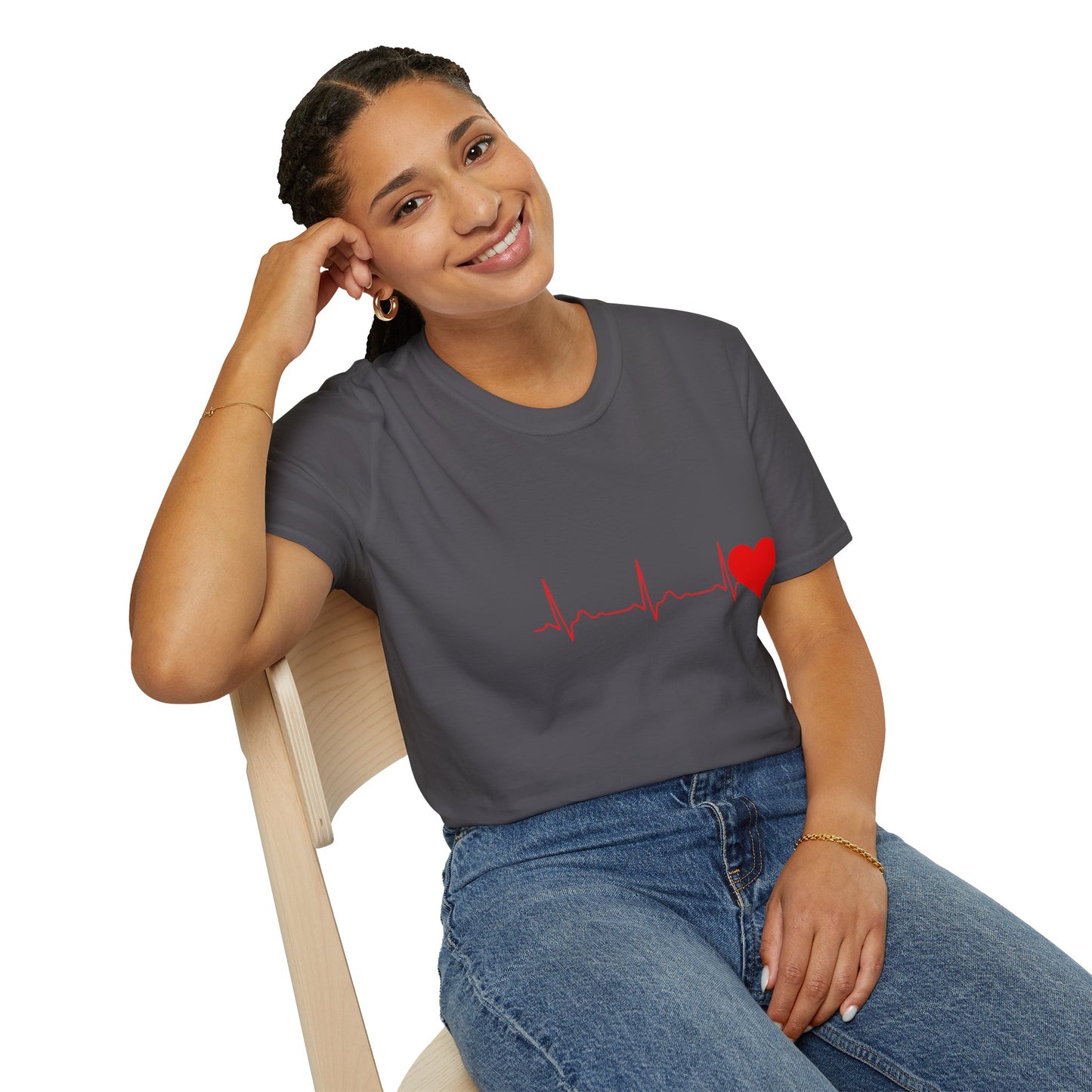Black Unisex Softstyle  T-Shirt