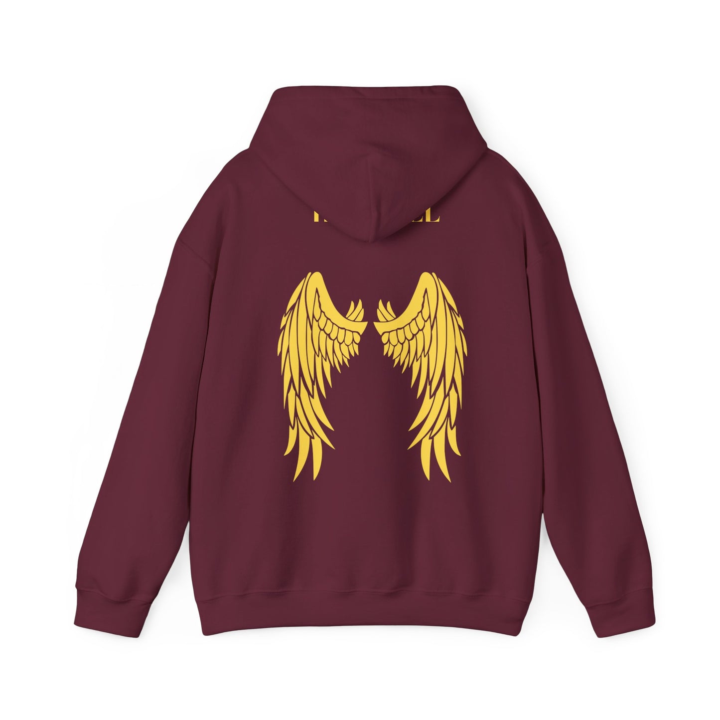 Paarstil Engel Flügel Kapuzenpullover