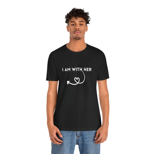 Herren schwarzes Casual T-Shirt - Unisex Jersey Kurzarmshirt