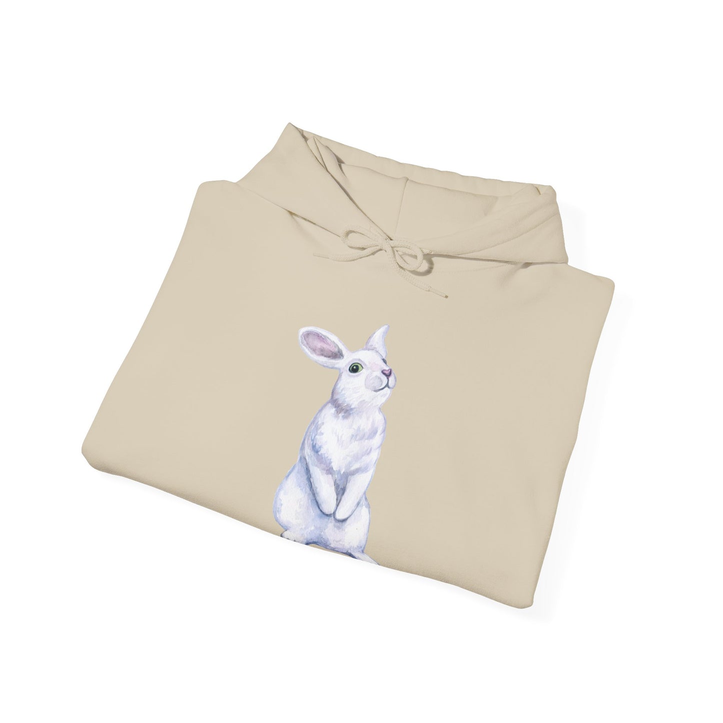 Folgen Sie dem weißen Kaninchen Hoodie - Unisex Heavy Blend™ Sweatshirt