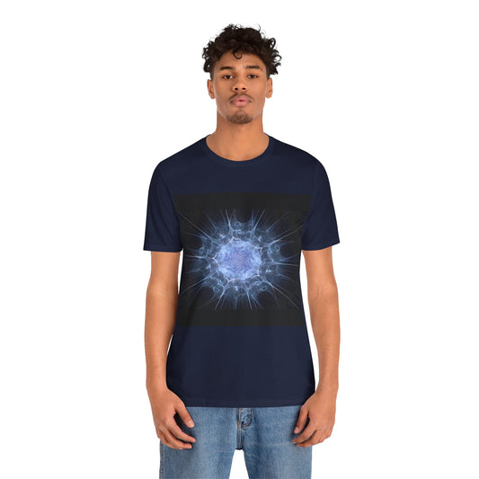 T-shirt galaxie unisexe marine