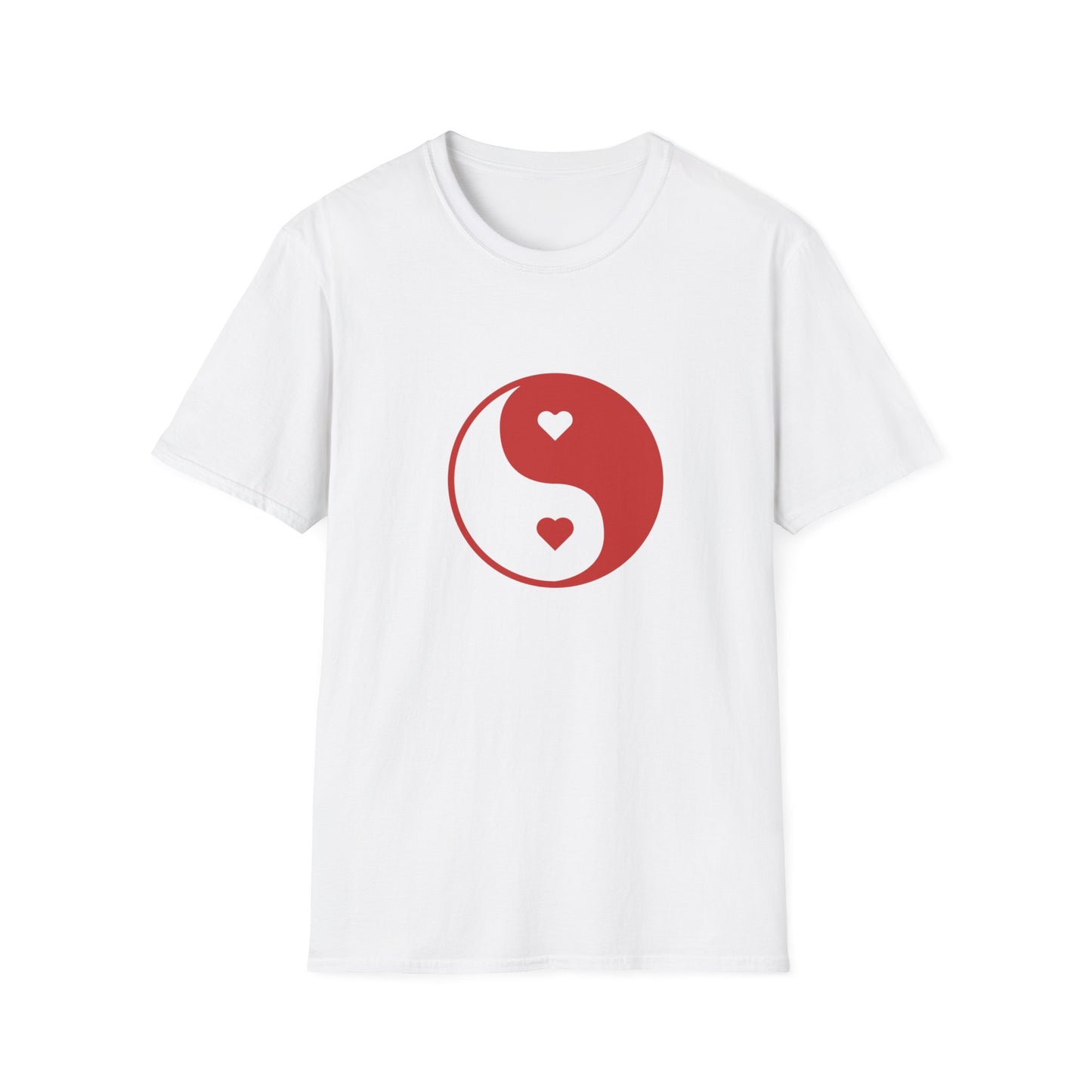 Grey Unisex Softstyle Love T-Shirt
