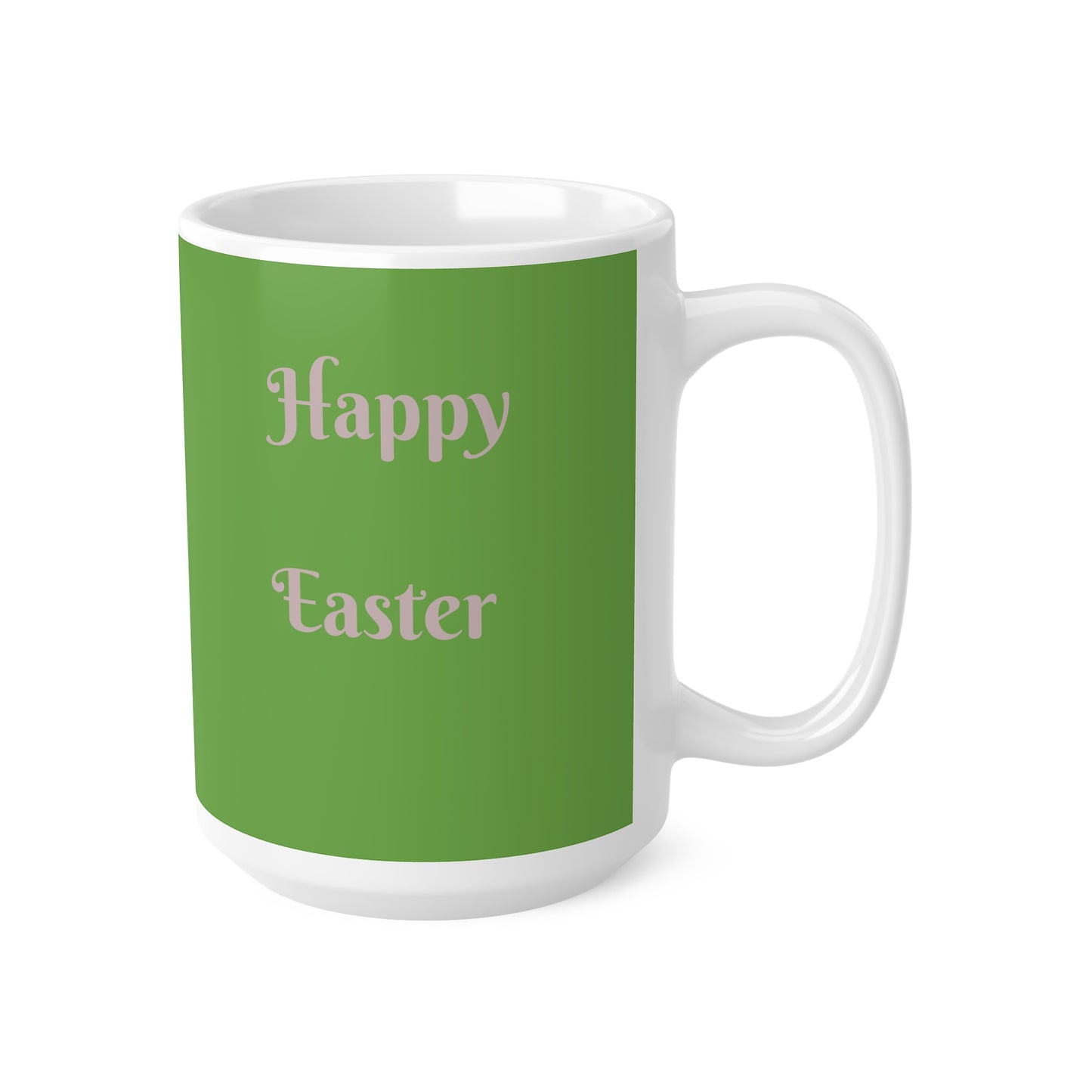 Bunte Osterei-Kaffeetasse aus Keramik – 11 oz und 15 oz