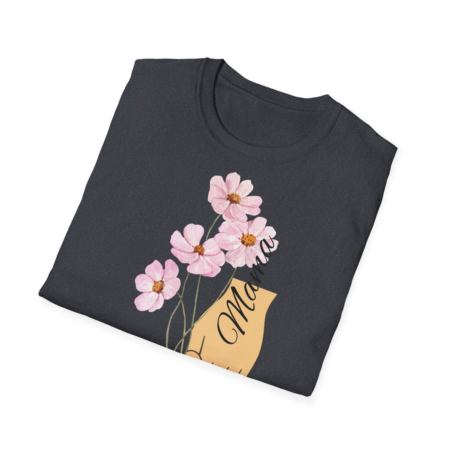 Floral Mama Shirt - Softstyle Unisex T-Shirt for Mother's Day