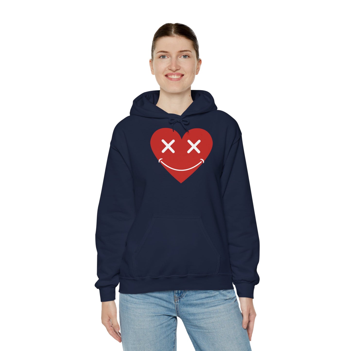Sudadera unisex con capucha y mezcla pesada™ Love 