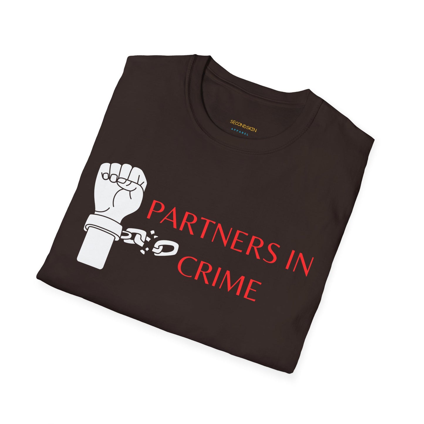 Black Unisex Softstyle couple T-Shirt