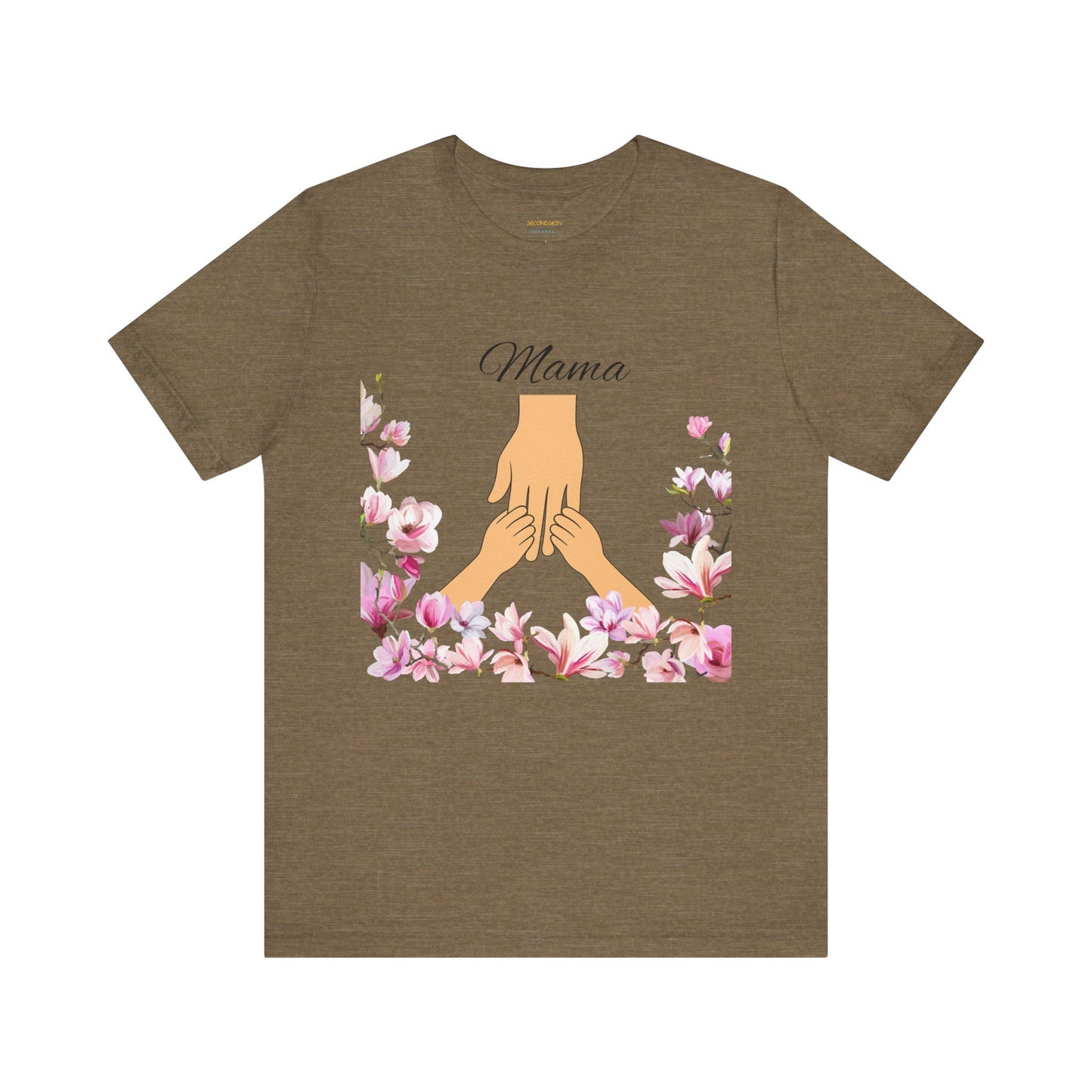 Floral Mama Short Sleeve Tee - Perfect Gift for Mothers!