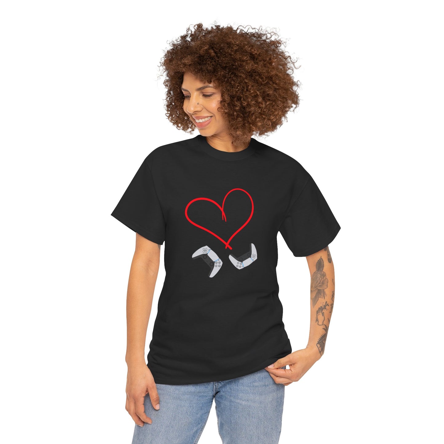 Bio-Baumwoll-T-Shirt - Lässiges Lustiges Stilshirt