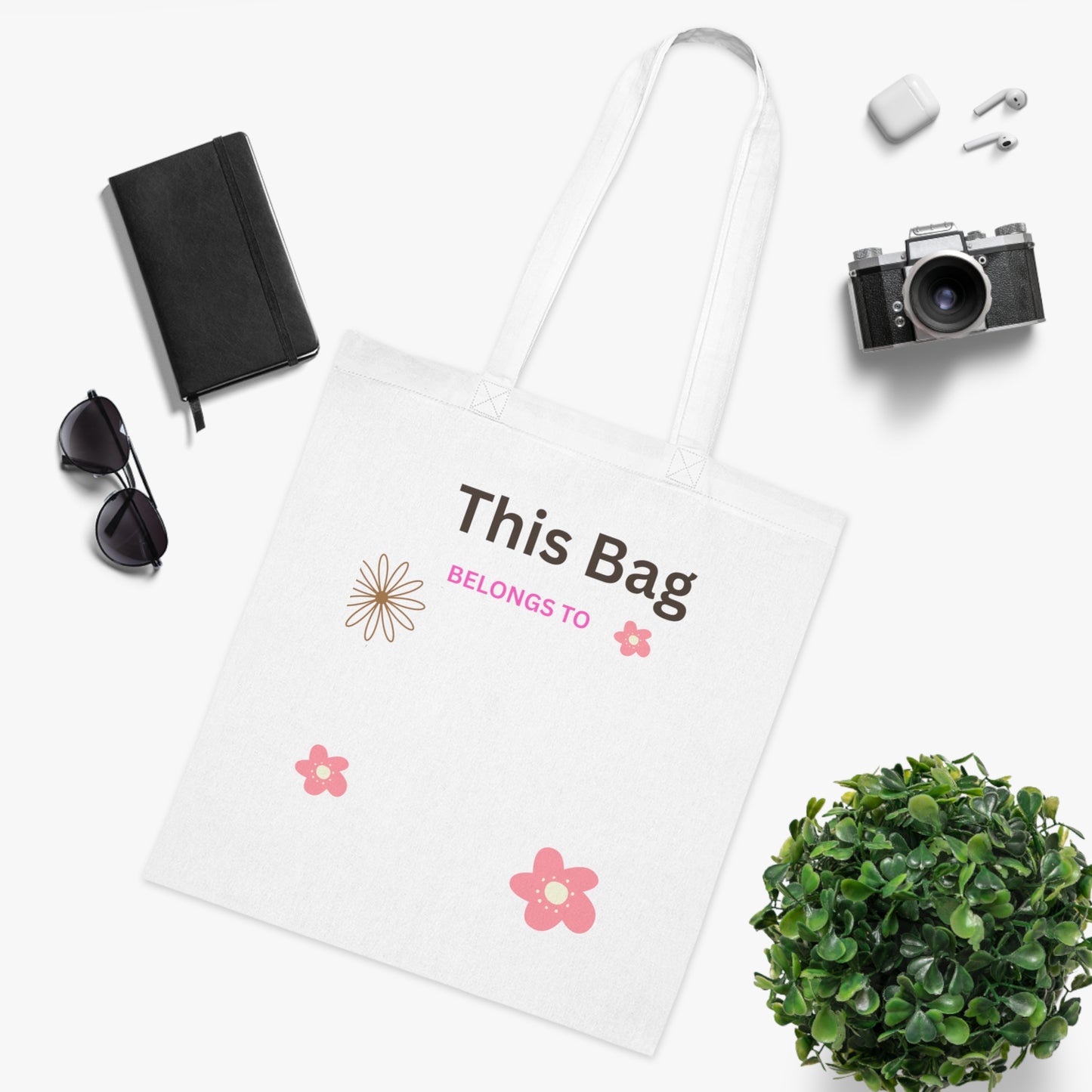 Personalized Organic Cotton Tote - Mother's Day Gift