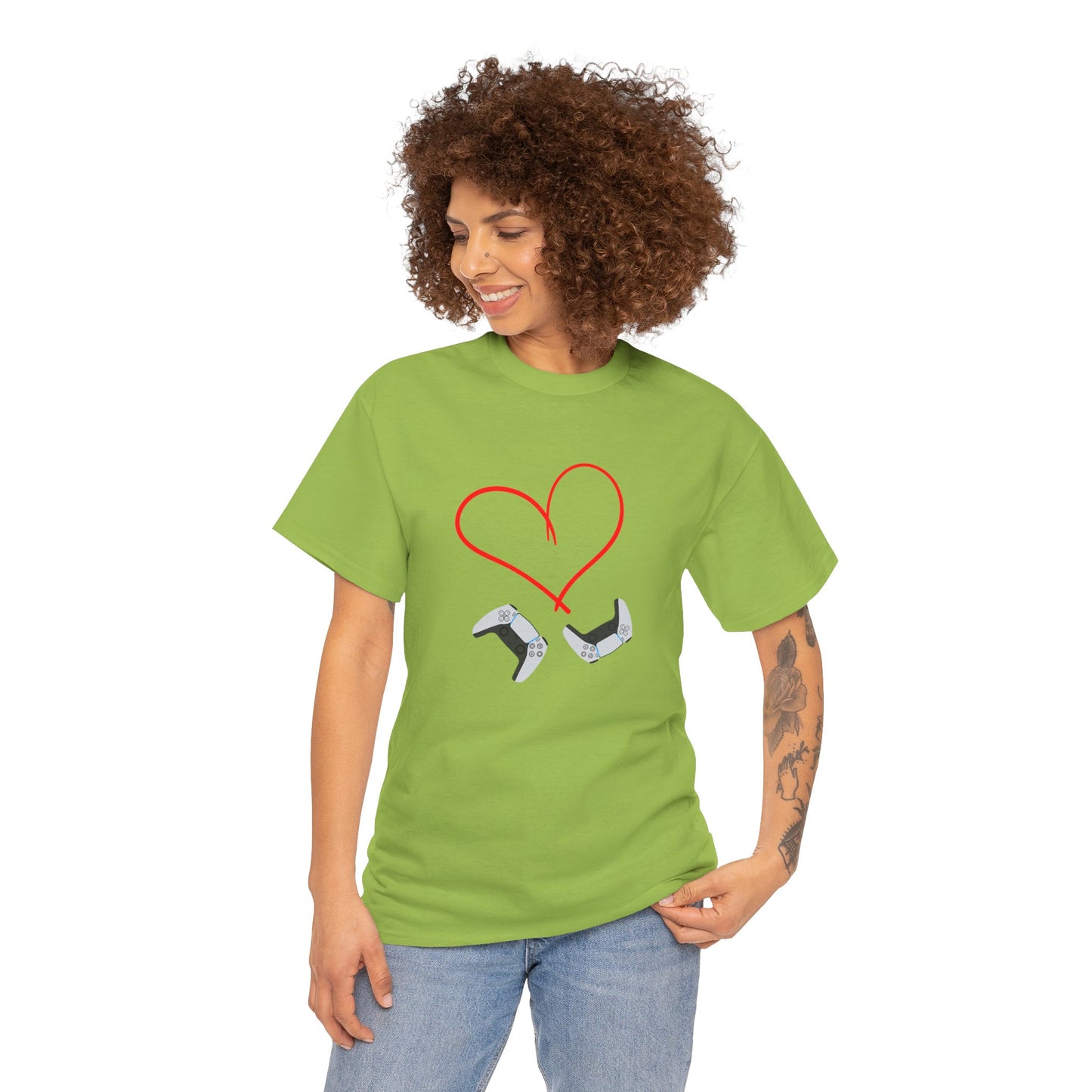 Bio-Baumwoll-T-Shirt - Lässiges Lustiges Stilshirt