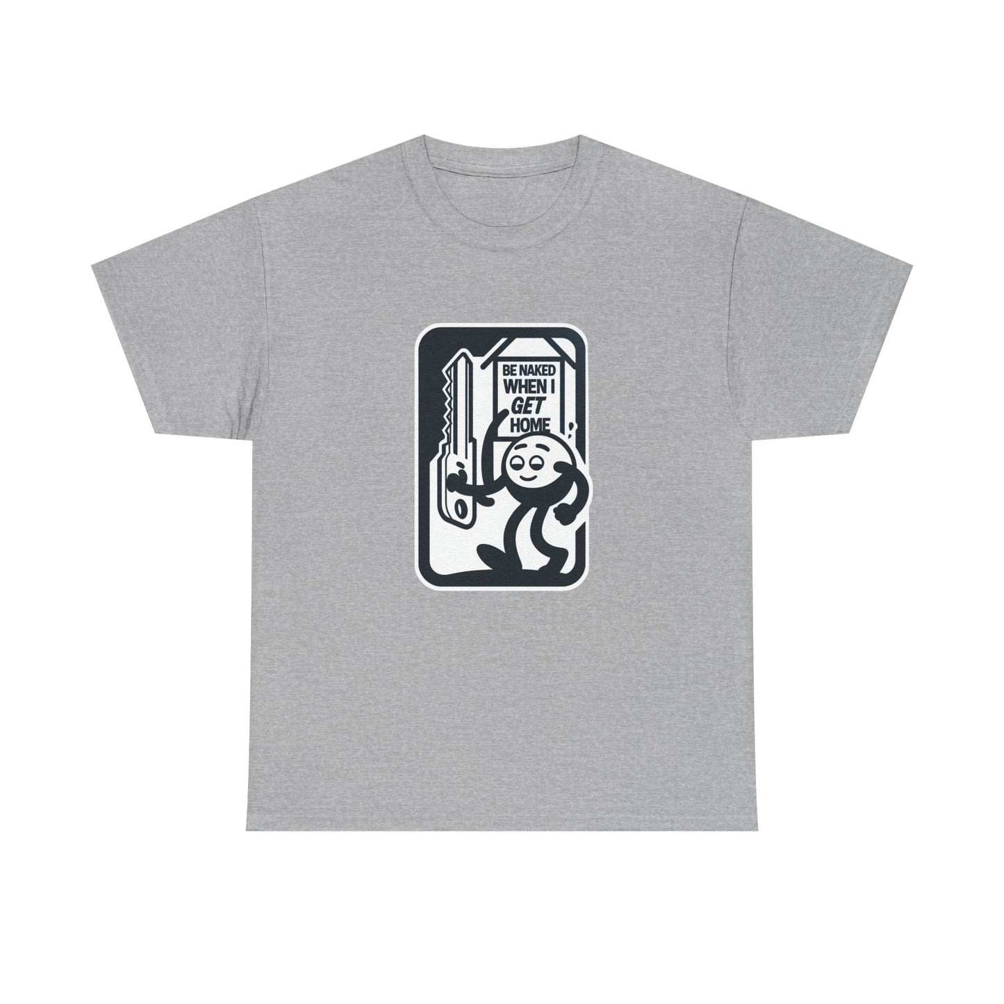 Funny Black Organic Cotton Tee