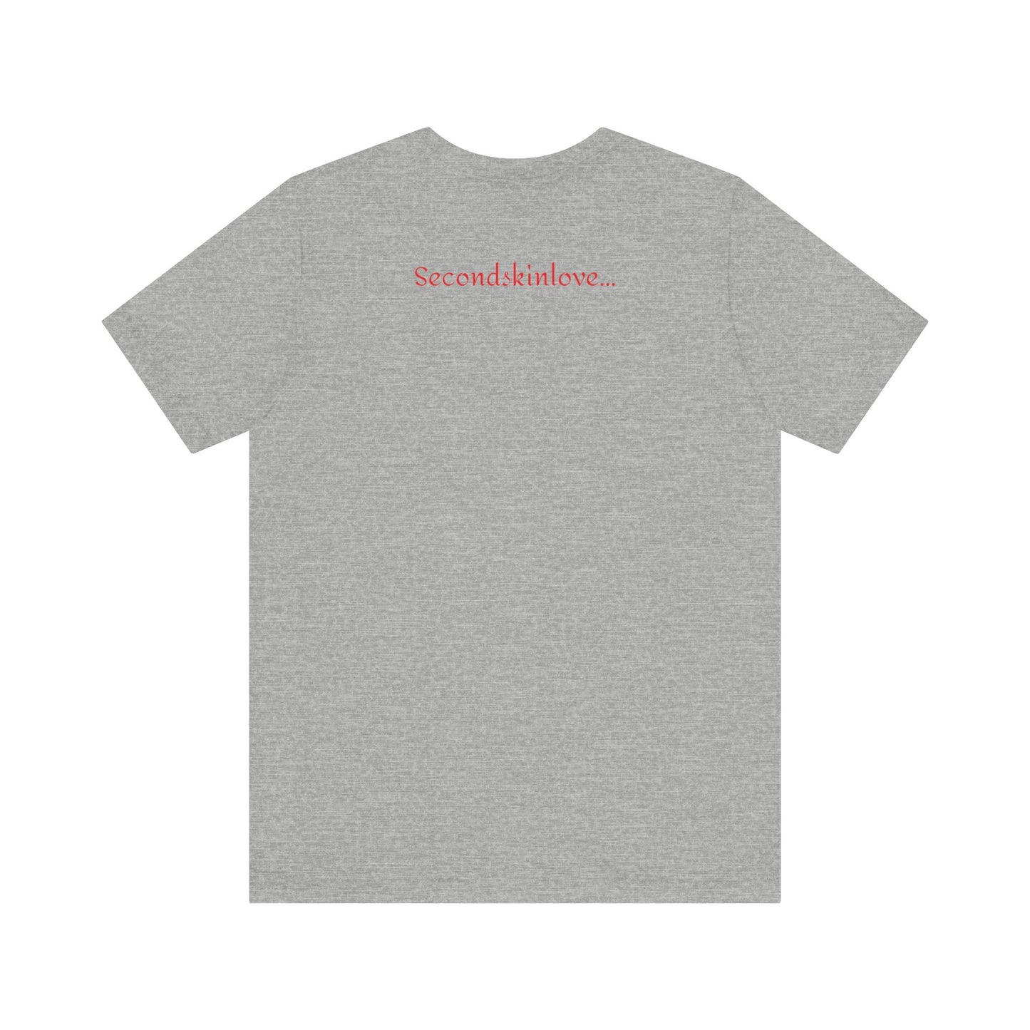 Weißes Unisex-Jersey-T-Shirt mit kurzen Ärmeln für Paare