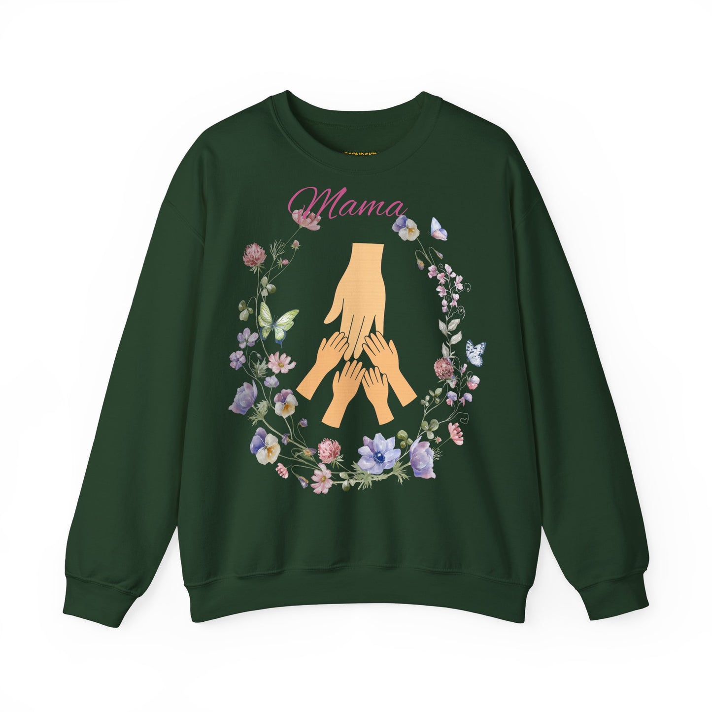 Floral Mama Crewneck Sweatshirt - Perfect Gift for Mother's Day