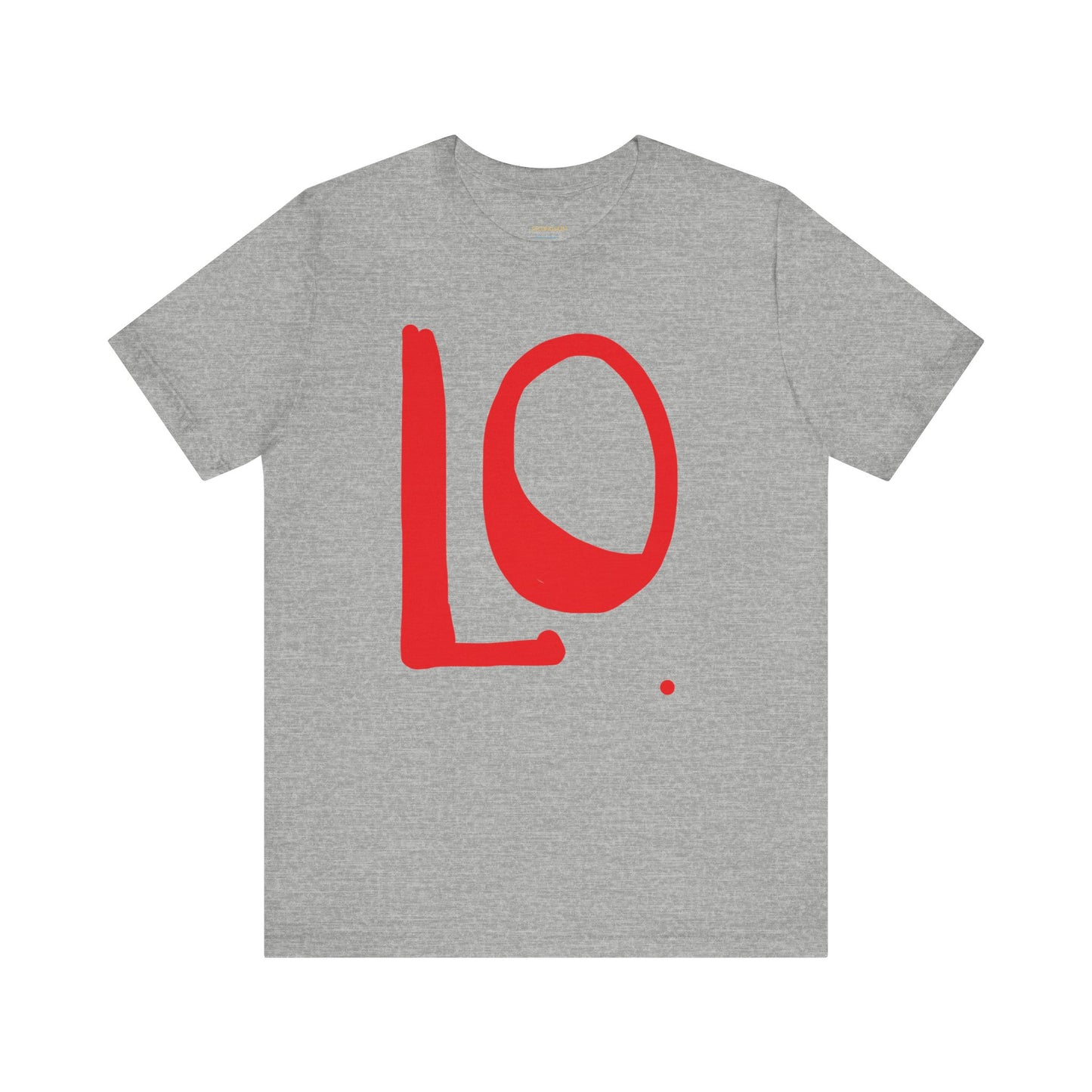 Weißes Unisex-Jersey-T-Shirt mit kurzen Ärmeln für Paare
