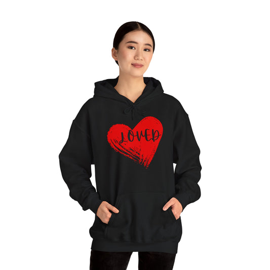 Sudadera con capucha para pareja San Valentín 