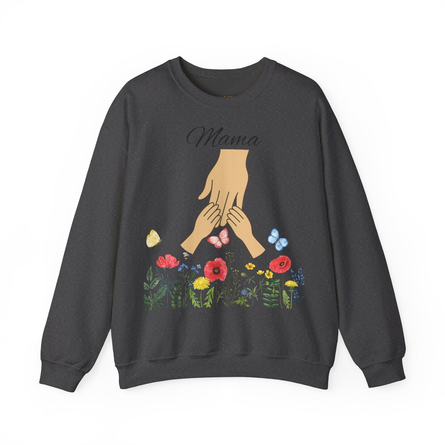 Floral Mama Crewneck Sweatshirt - Unisex Heavy Blend™