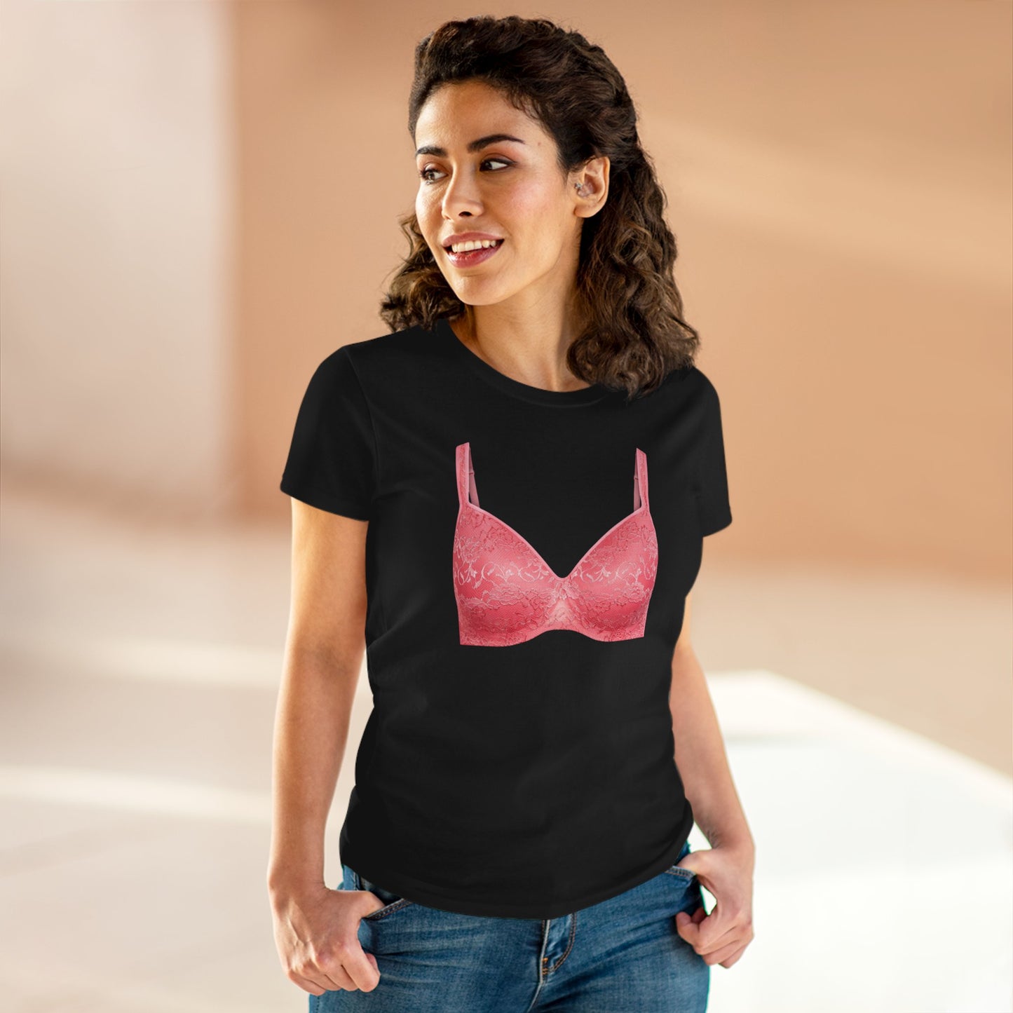 Damen Sommer Grafik T-Shirt