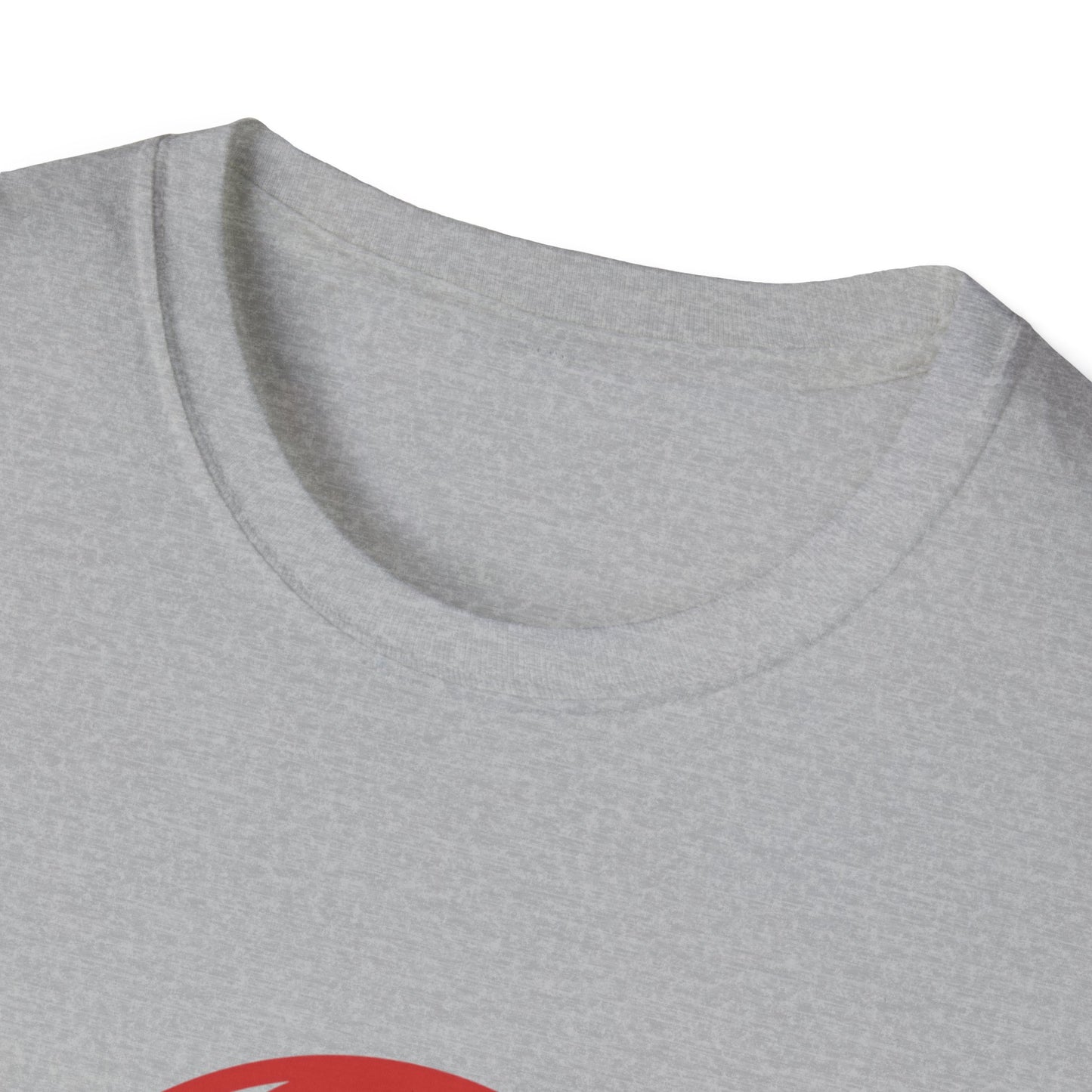 Grey Unisex Softstyle Love T-Shirt
